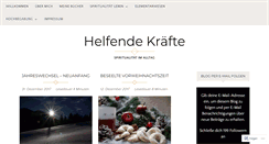 Desktop Screenshot of helfendekraefte.com